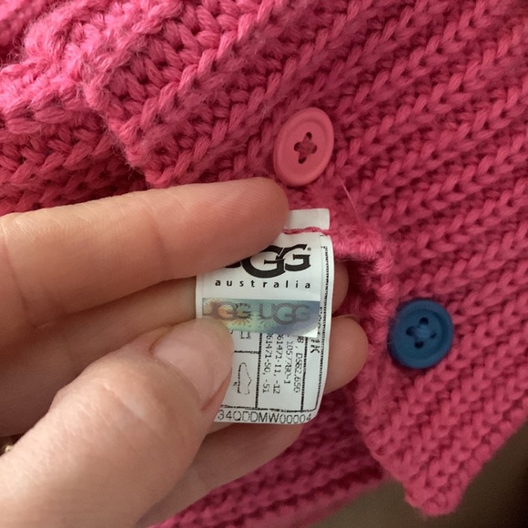 Ugg K Cardy II Girls Size 3 - Picture 9 of 12